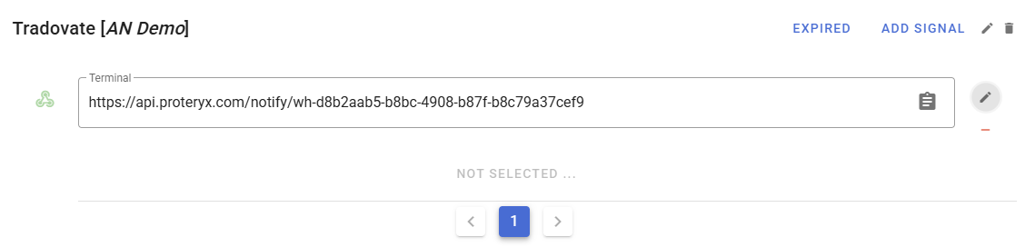 Edit your Signal receiver link