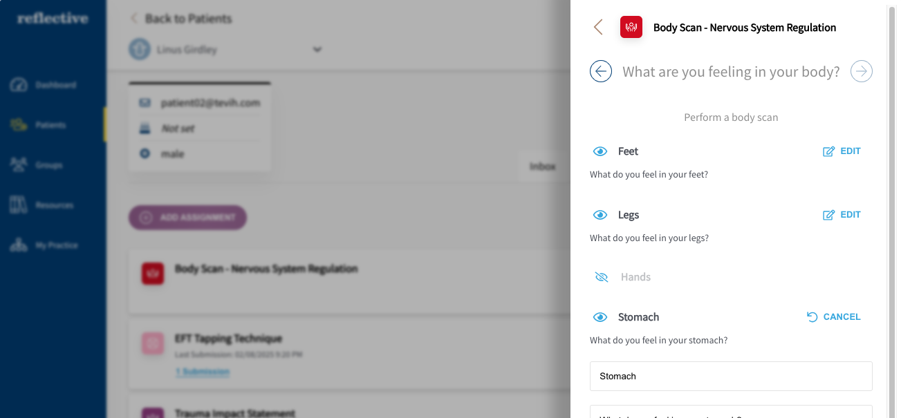 Configure field visibility and labels