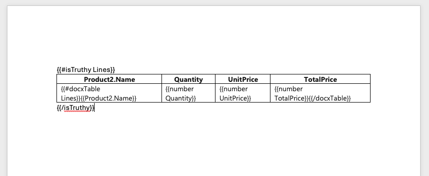 Using isTruthy to check 