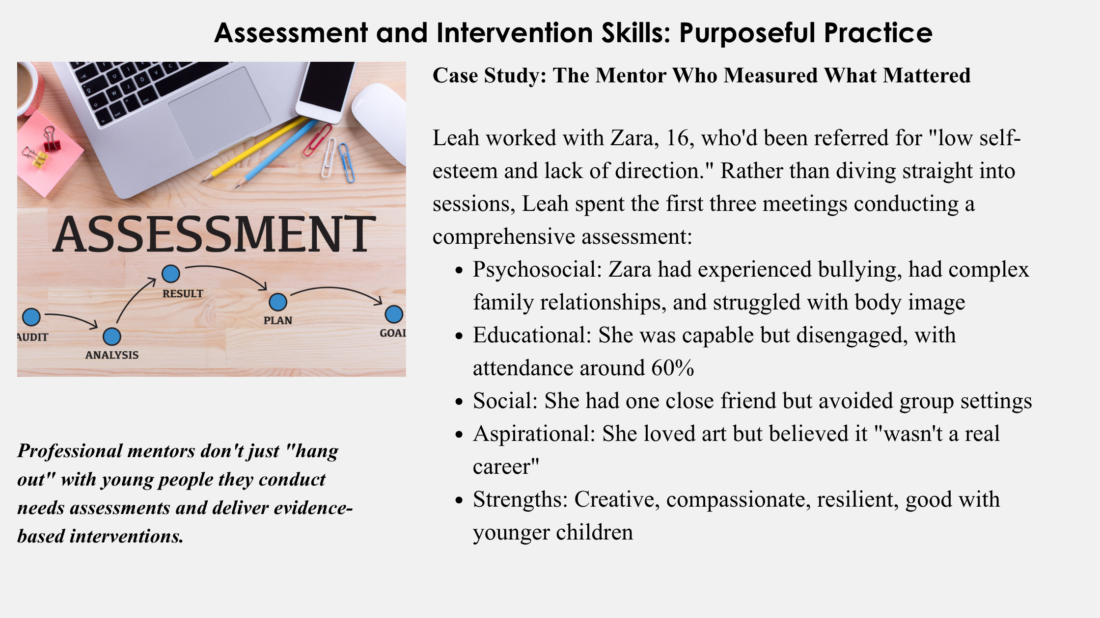 ELEVATING YOUTH MENTORING