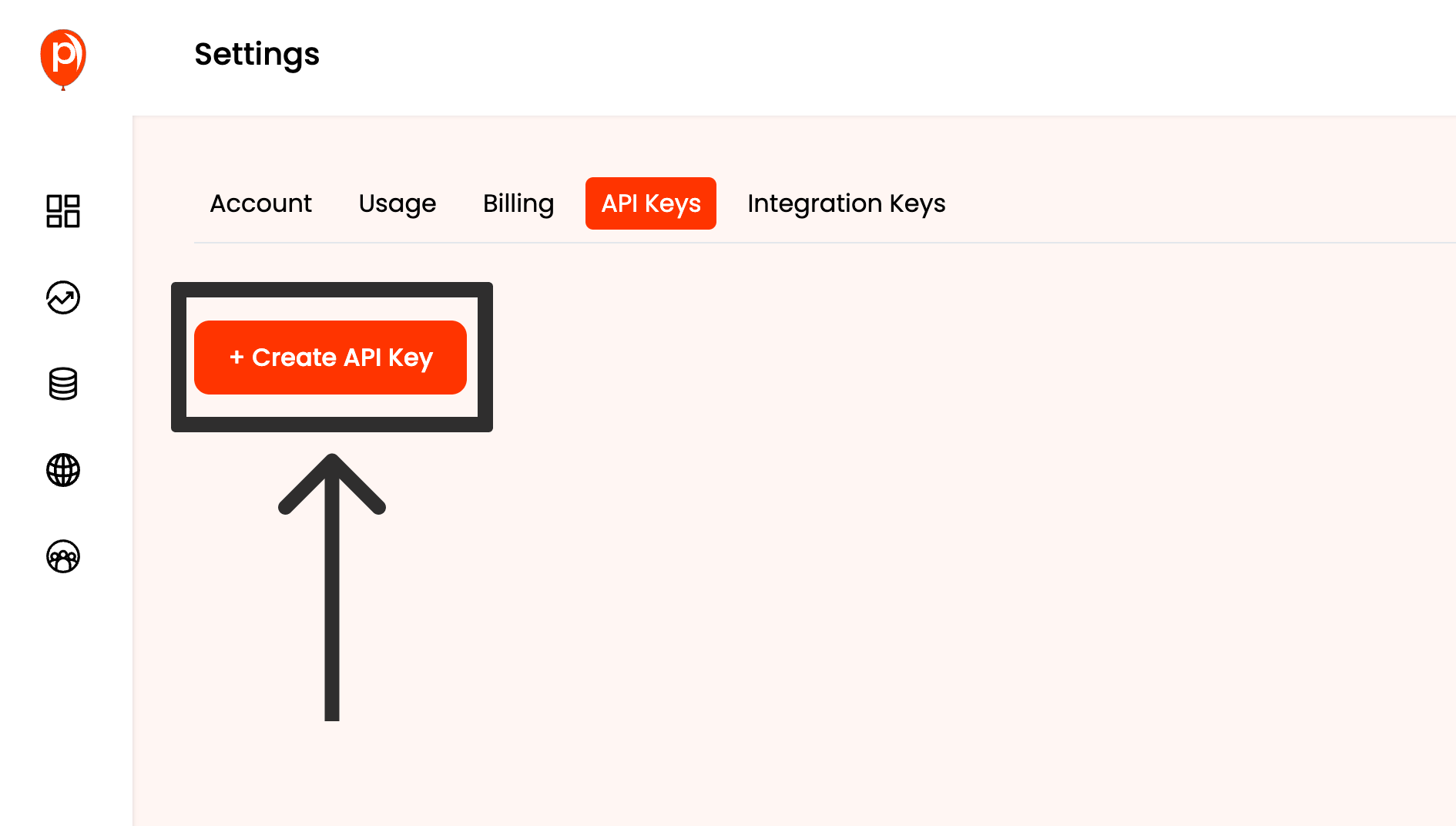 Create API Key